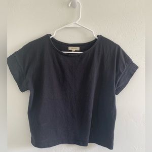 Madewell crop Tshirt, small